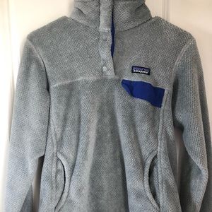 patagonia button up pull over